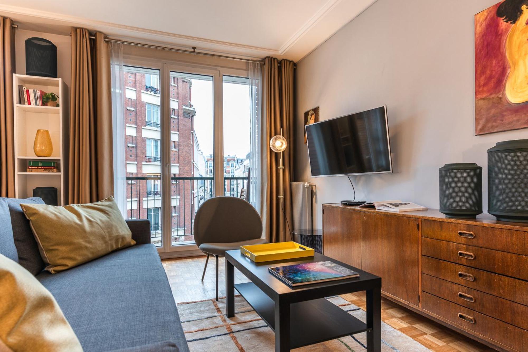 Luxury Flat For 6 People With Balcony - Near Metro * Parigi