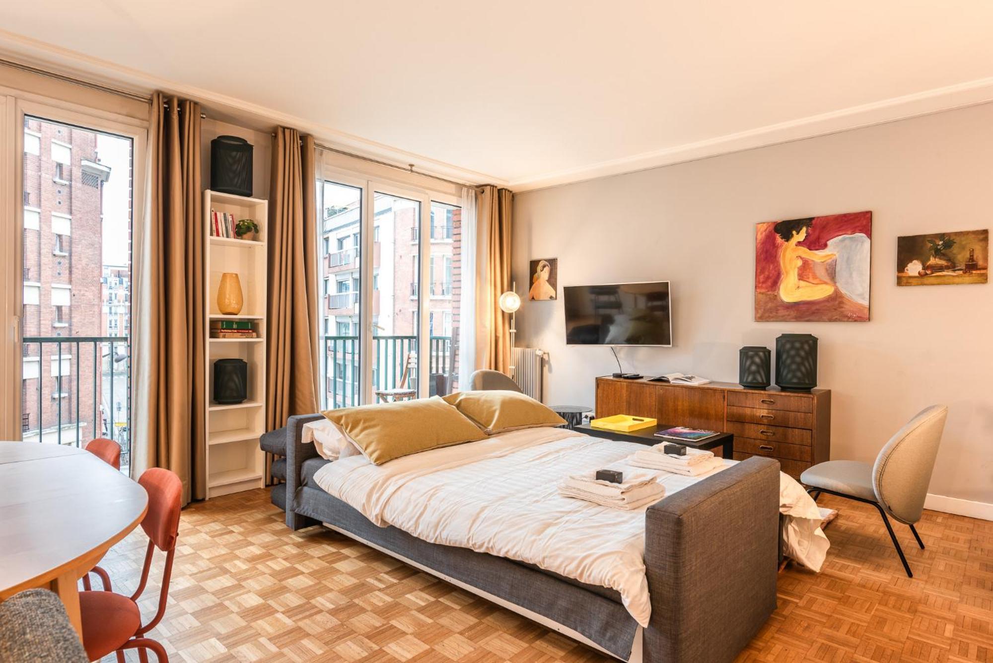 Luxury Flat For 6 People With Balcony - Near Metro * Parigi