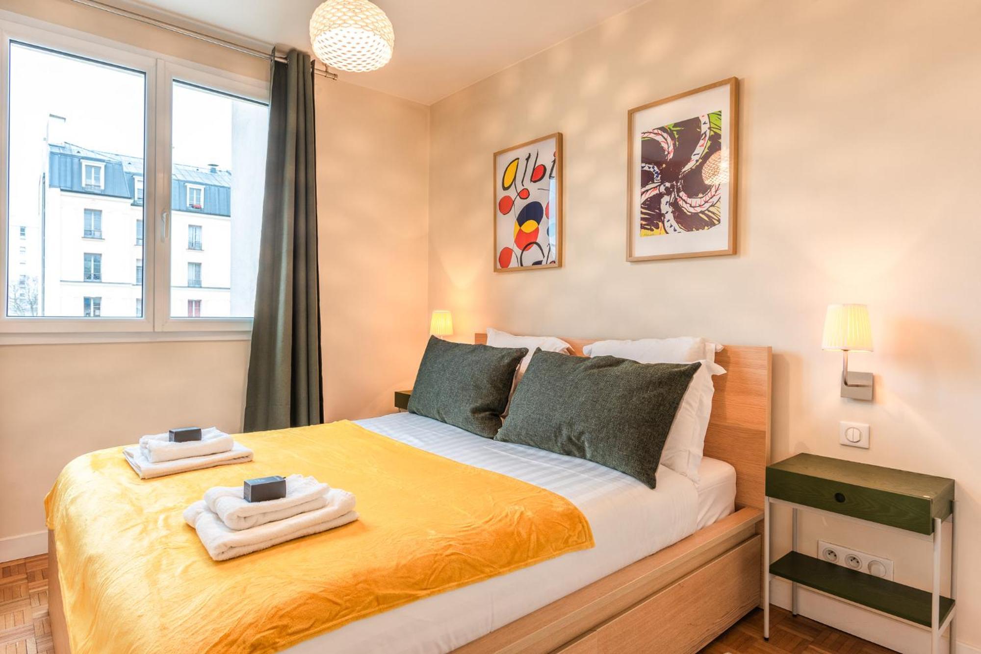 Luxury Flat For 6 People With Balcony - Near Metro Parigi