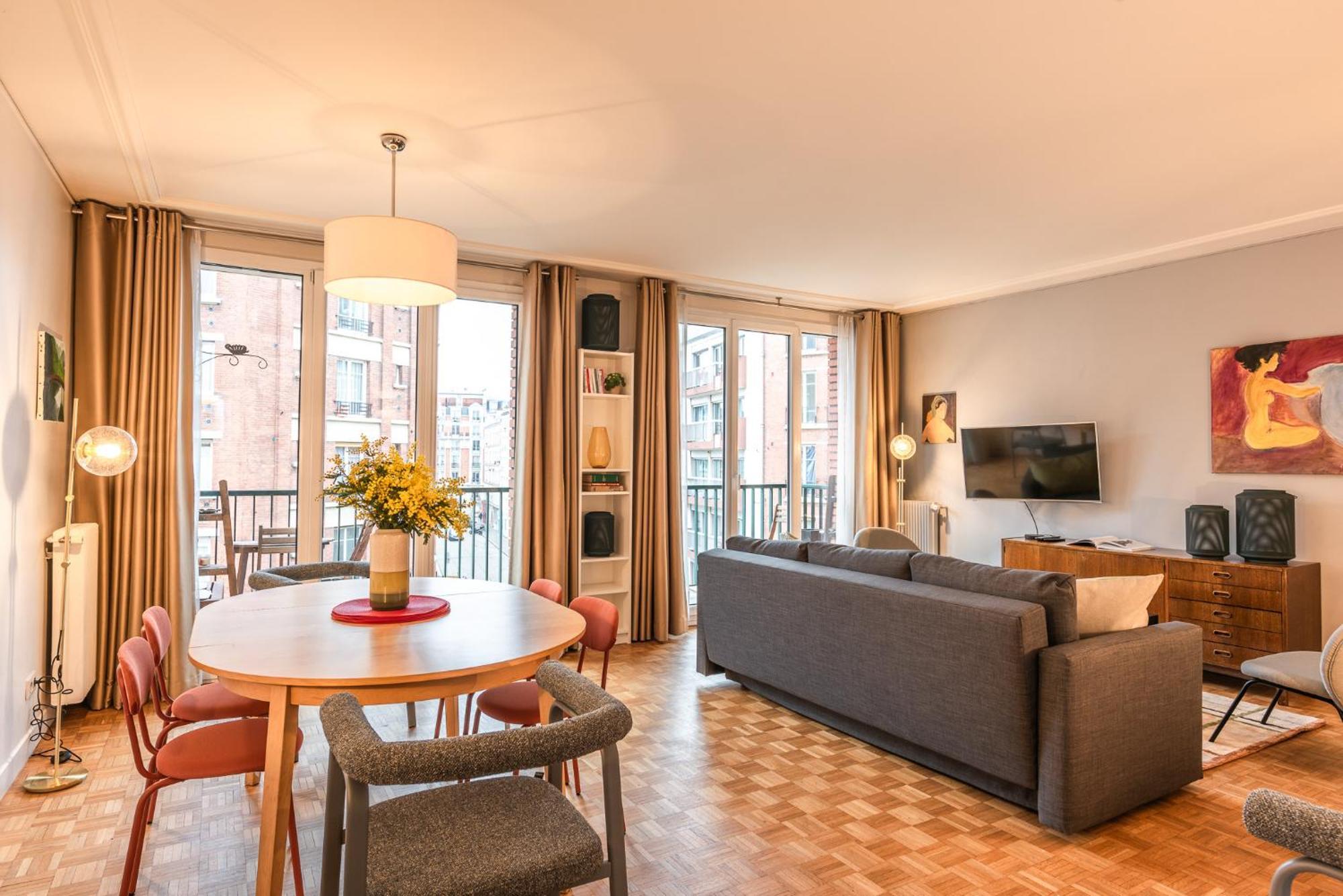 Luxury Flat For 6 People With Balcony - Near Metro * Parigi